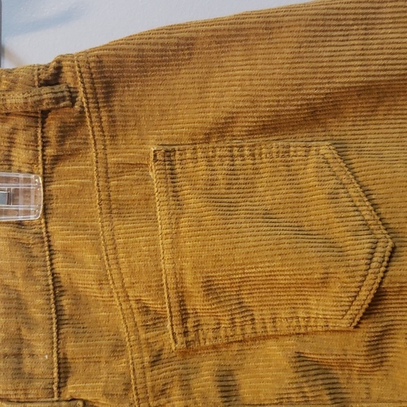 Indigo Rein Rusty/Tan 5-Button Corduroy Skirt, Size 11 - Picture 5 of 7